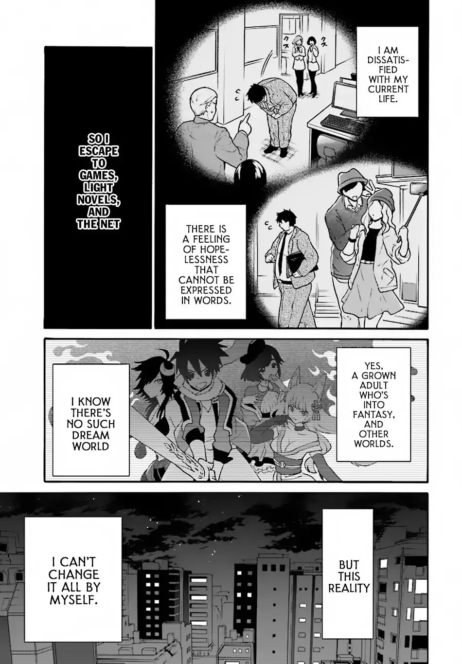 29-sai Dokushin wa Isekai de Jiyuu ni Ikita……katta. Chapter 0 — Page 4