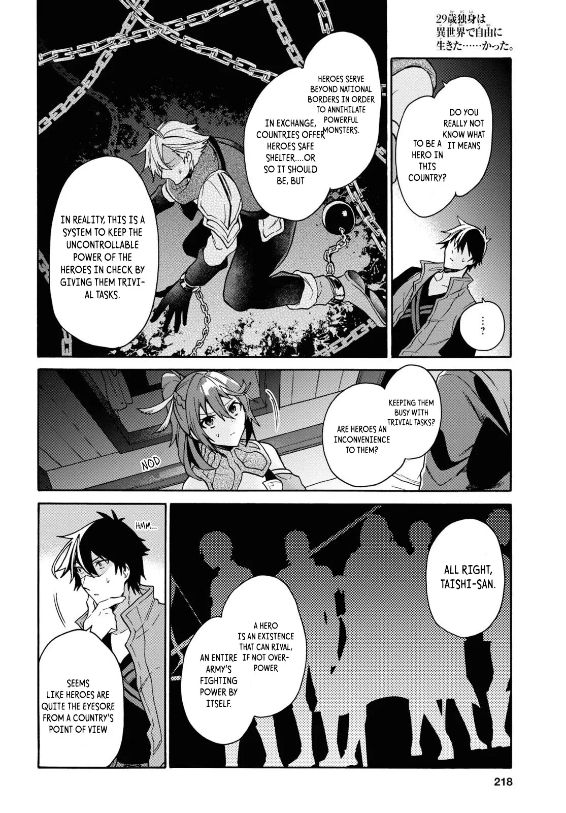 29-sai Dokushin wa Isekai de Jiyuu ni Ikita……katta. Chapter 12 — Page 8