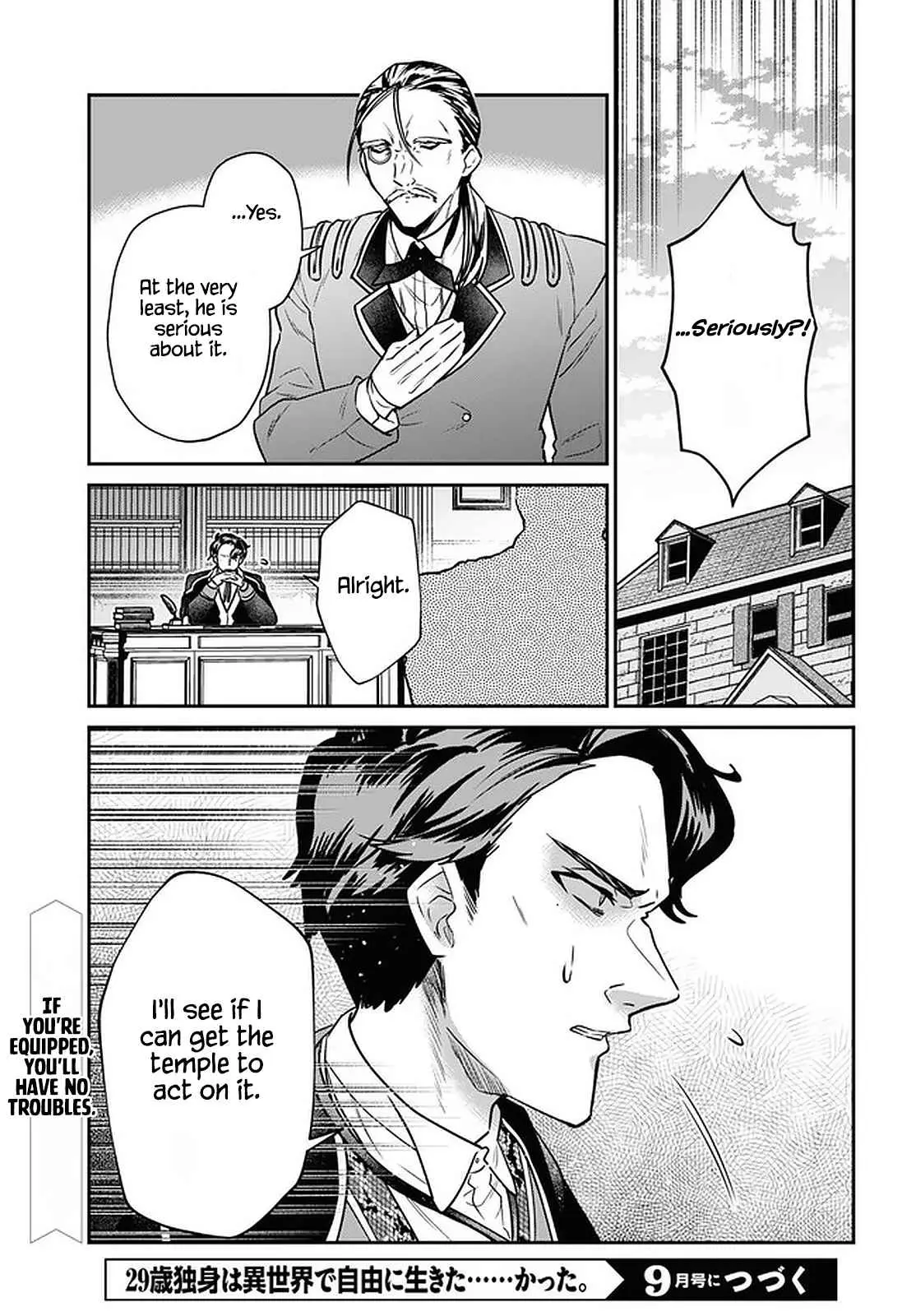 29-sai Dokushin wa Isekai de Jiyuu ni Ikita……katta. Chapter 26 — Page 28