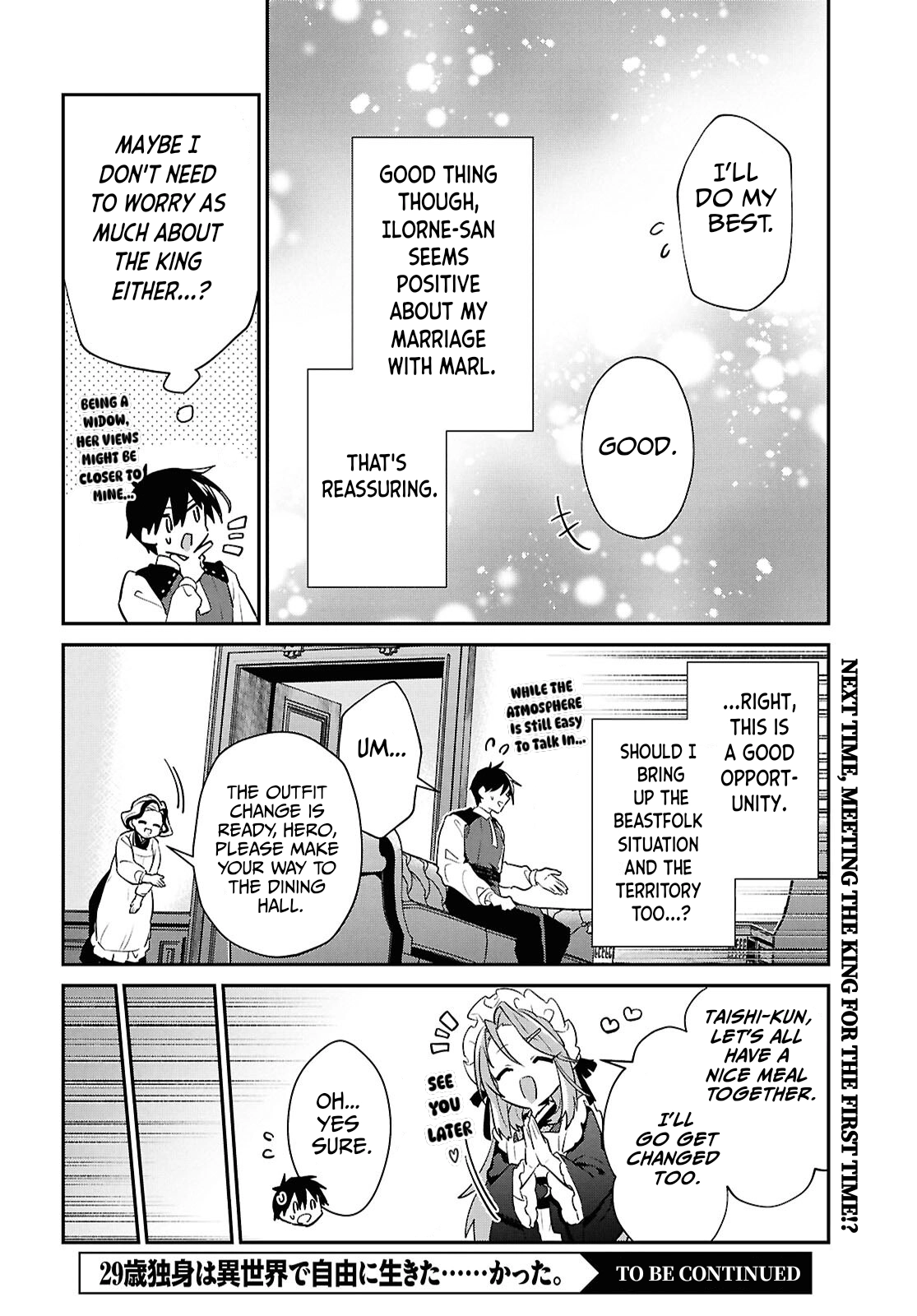 29-sai Dokushin wa Isekai de Jiyuu ni Ikita……katta. Chapter 40 — Page 21
