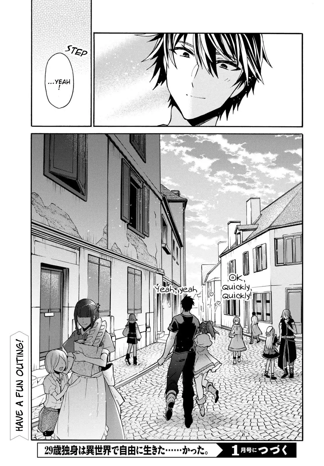 29-sai Dokushin wa Isekai de Jiyuu ni Ikita……katta. Chapter 9 — Page 36