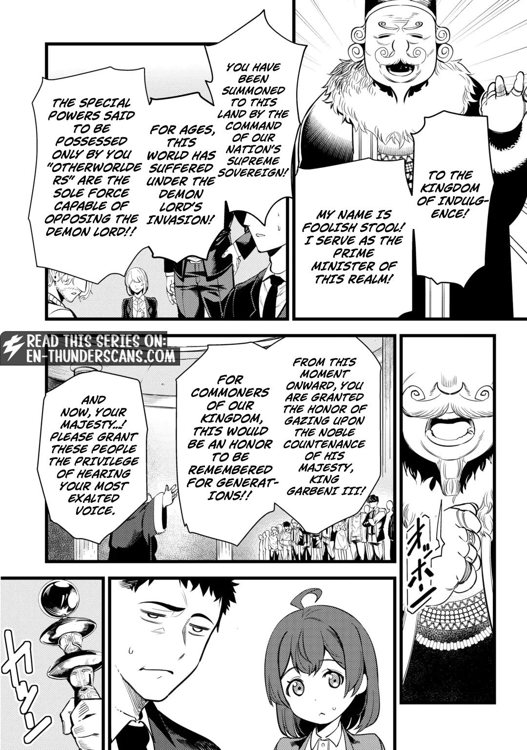 45-sai no ossan, isekai shokan ni makikomareru Chapter 1 — Page 11