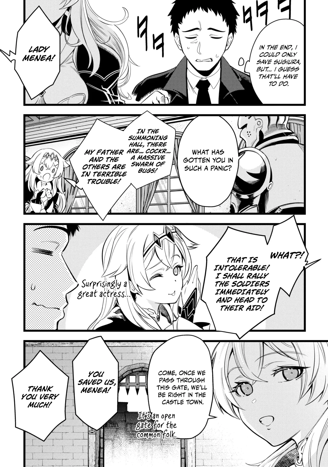 45-sai no ossan, isekai shokan ni makikomareru Chapter 1 — Page 36