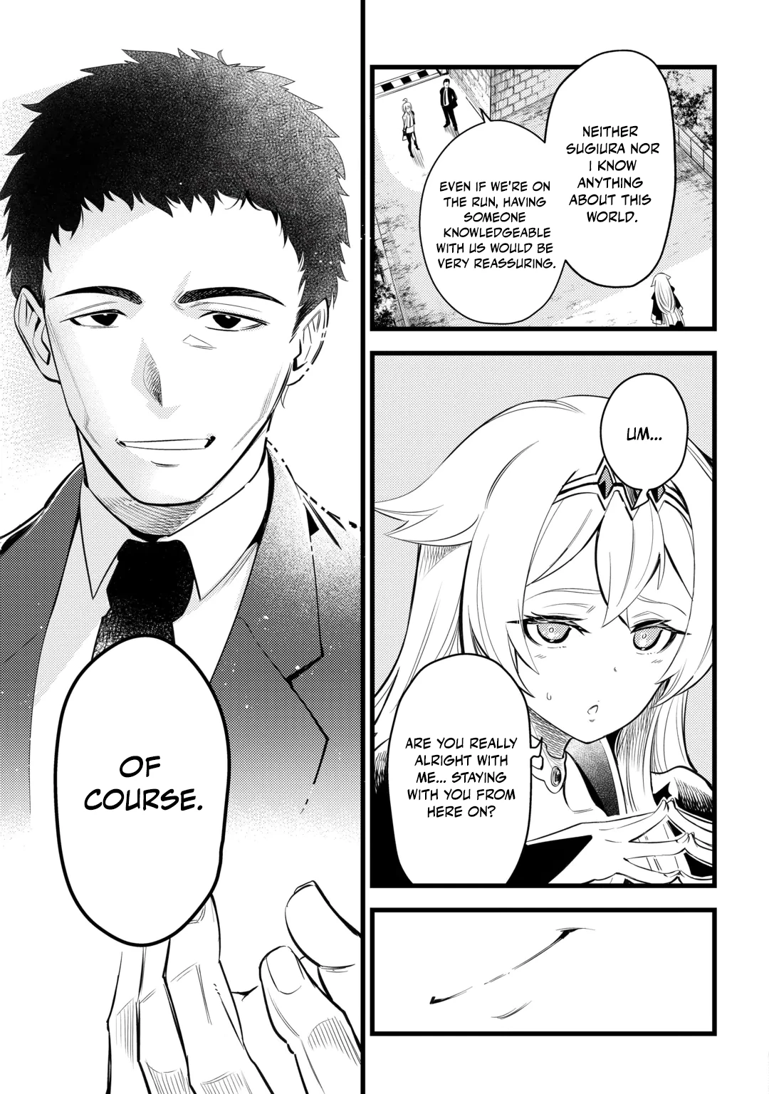 45-sai no ossan, isekai shokan ni makikomareru Chapter 1 — Page 38