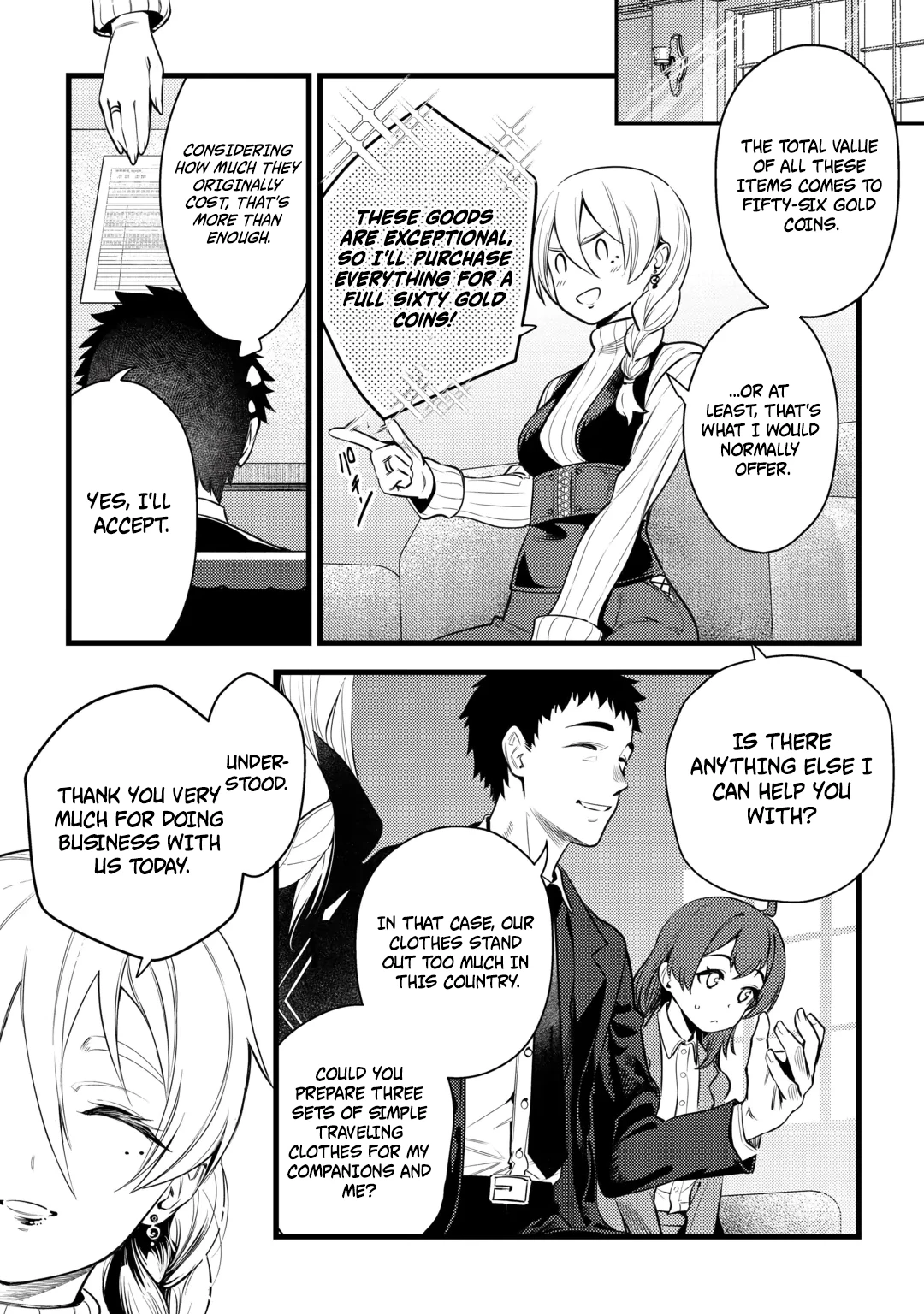 45-sai no ossan, isekai shokan ni makikomareru Chapter 2 — Page 14