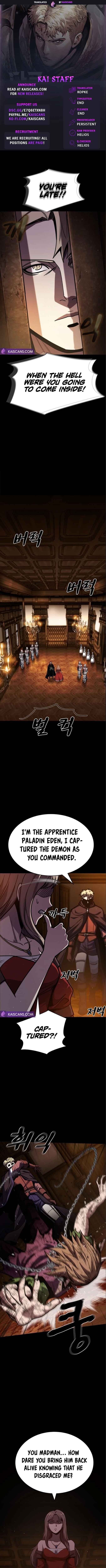 A Paladin in Dark Fantasy Chapter 3 — Page 1