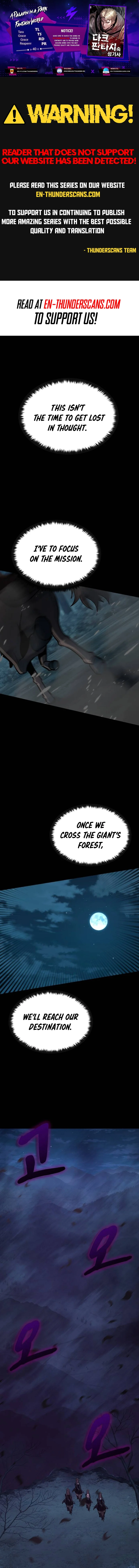 A Paladin in Dark Fantasy Chapter 40 — Page 1