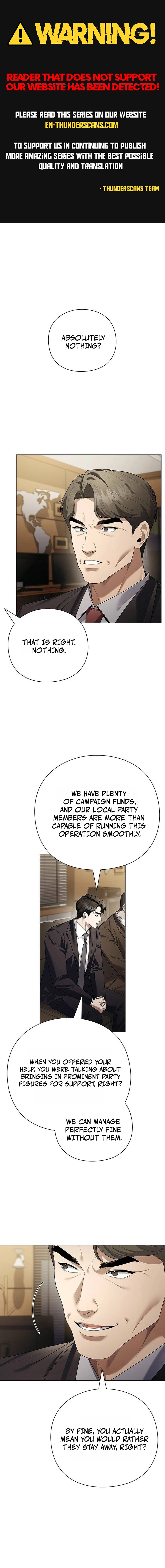 A Politician Who Sees the Future Chapter 31 — Page 1