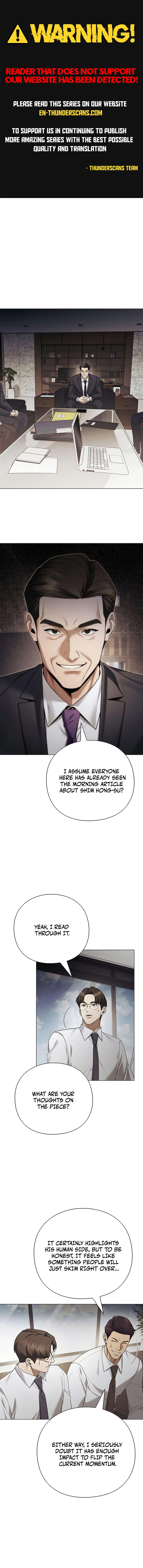 A Politician Who Sees the Future Chapter 32 — Page 1