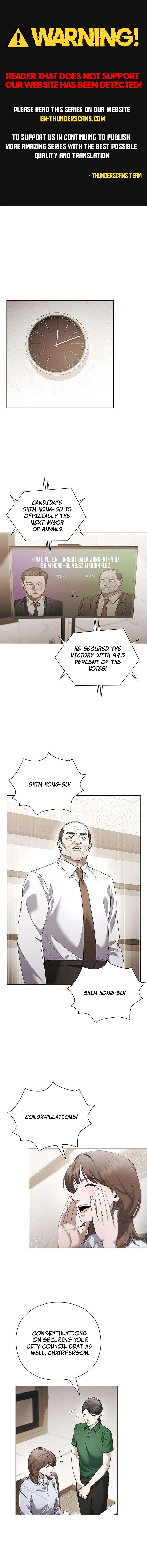A Politician Who Sees the Future Chapter 36 — Page 1