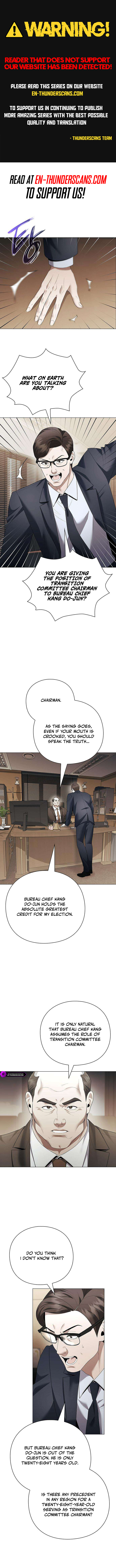 A Politician Who Sees the Future Chapter 37 — Page 1