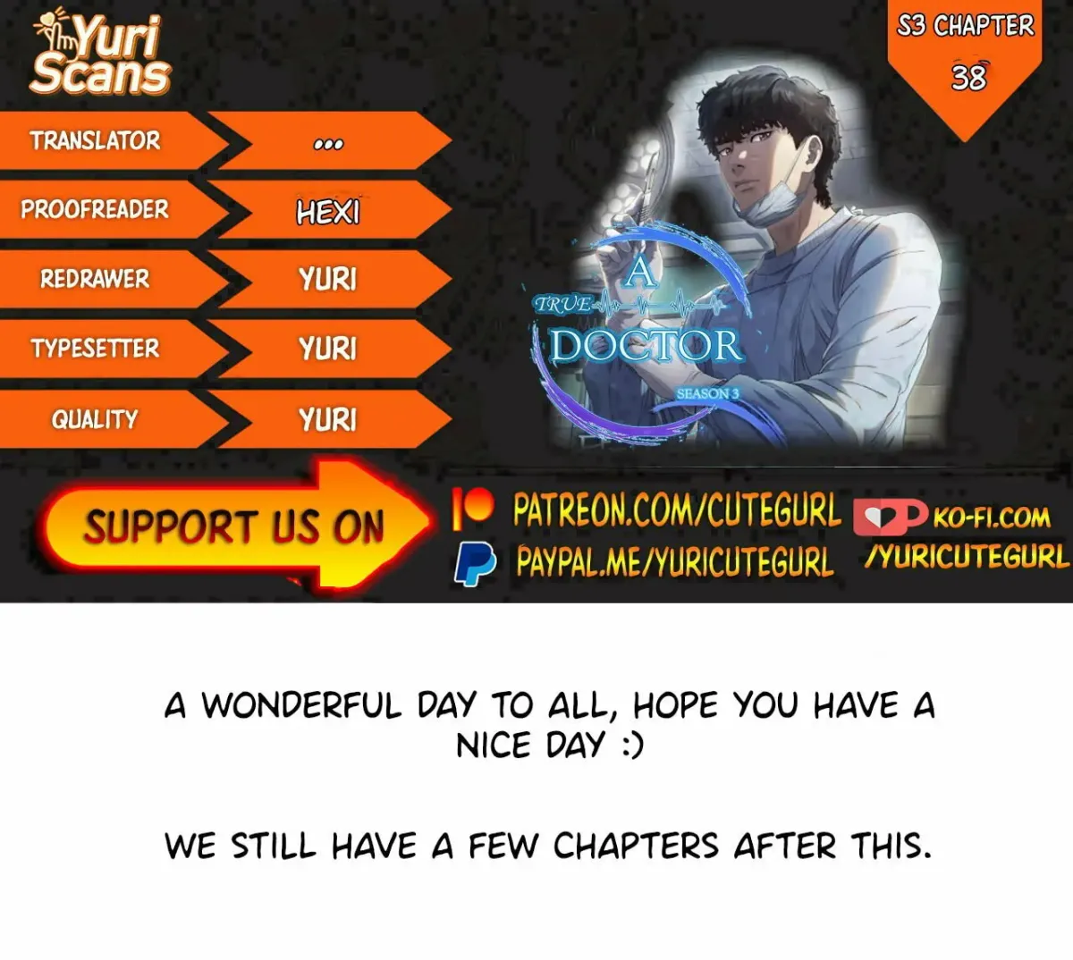 A True Doctor Chapter 117 — Page 1