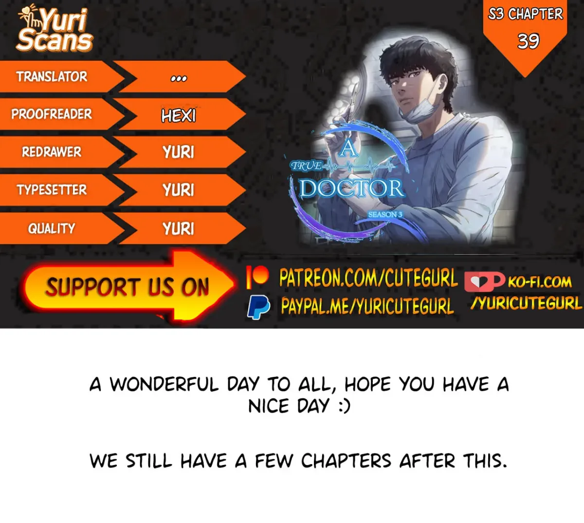A True Doctor Chapter 118 — Page 1