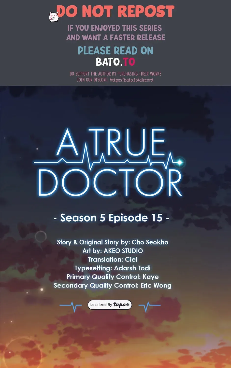 A True Doctor Chapter 207 — Page 1