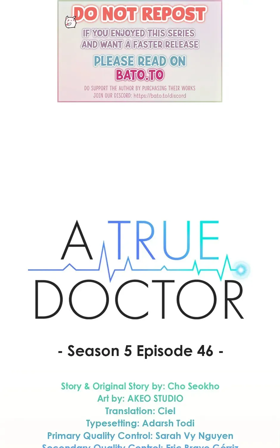 A True Doctor Chapter 238 — Page 1