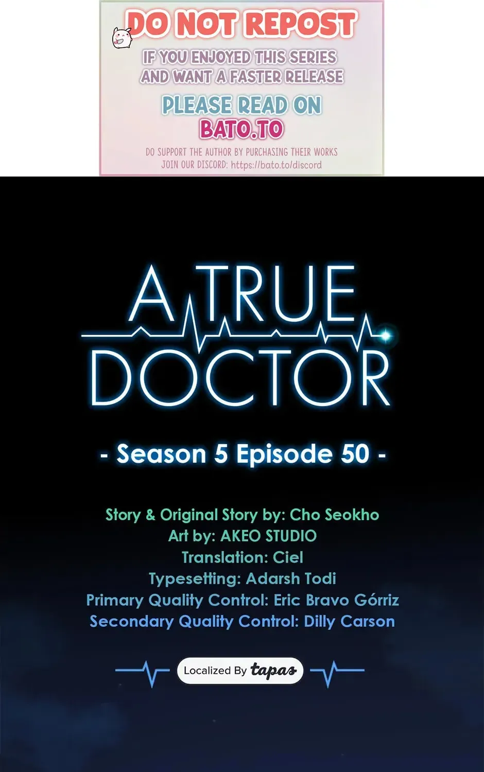 A True Doctor Chapter 244 — Page 1