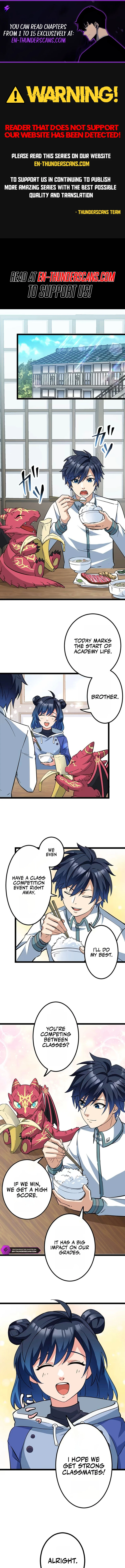Academic Supremacy Academy: The F-Rank Supply Officer Reincarnates as the Strongest Legendary Mage Chapter 7 — Page 1