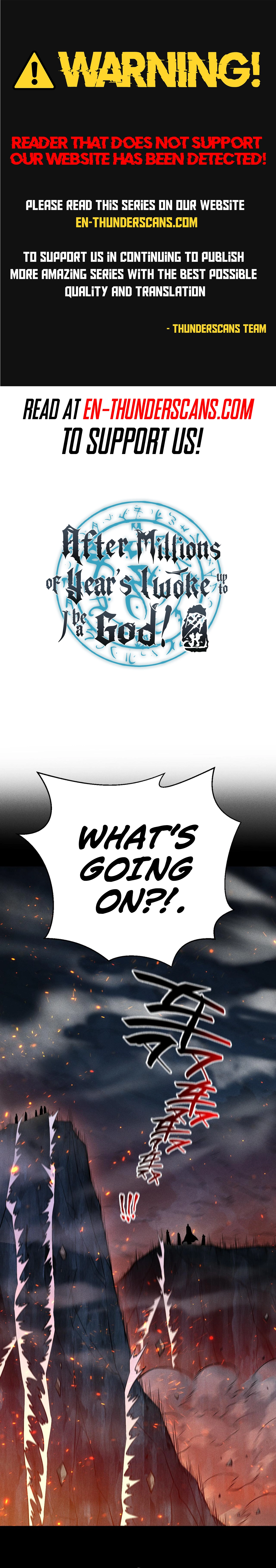 Wangyou: Gua Ji Bai Wan Nian, Wo Xing Lai Cheng Shen Chapter 24 — Page 1