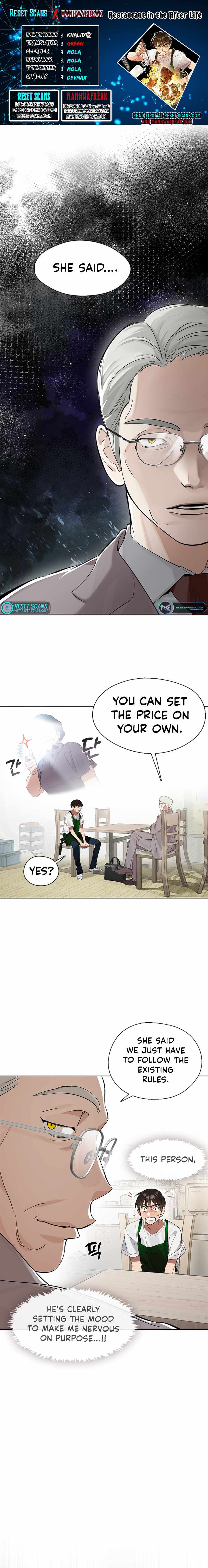 Afterlife Diner Chapter 09 — Page 1