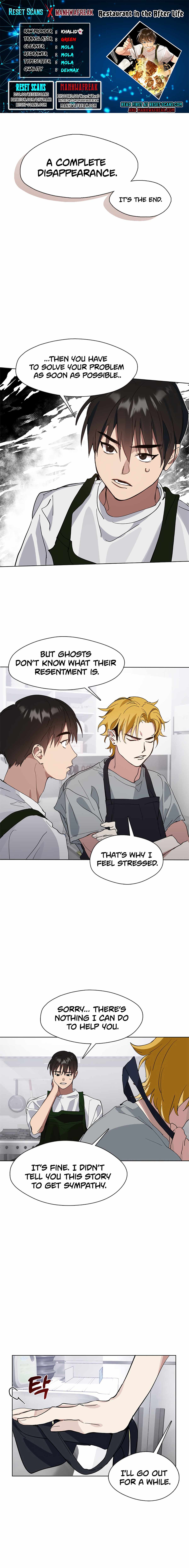 Afterlife Diner Chapter 13 — Page 1