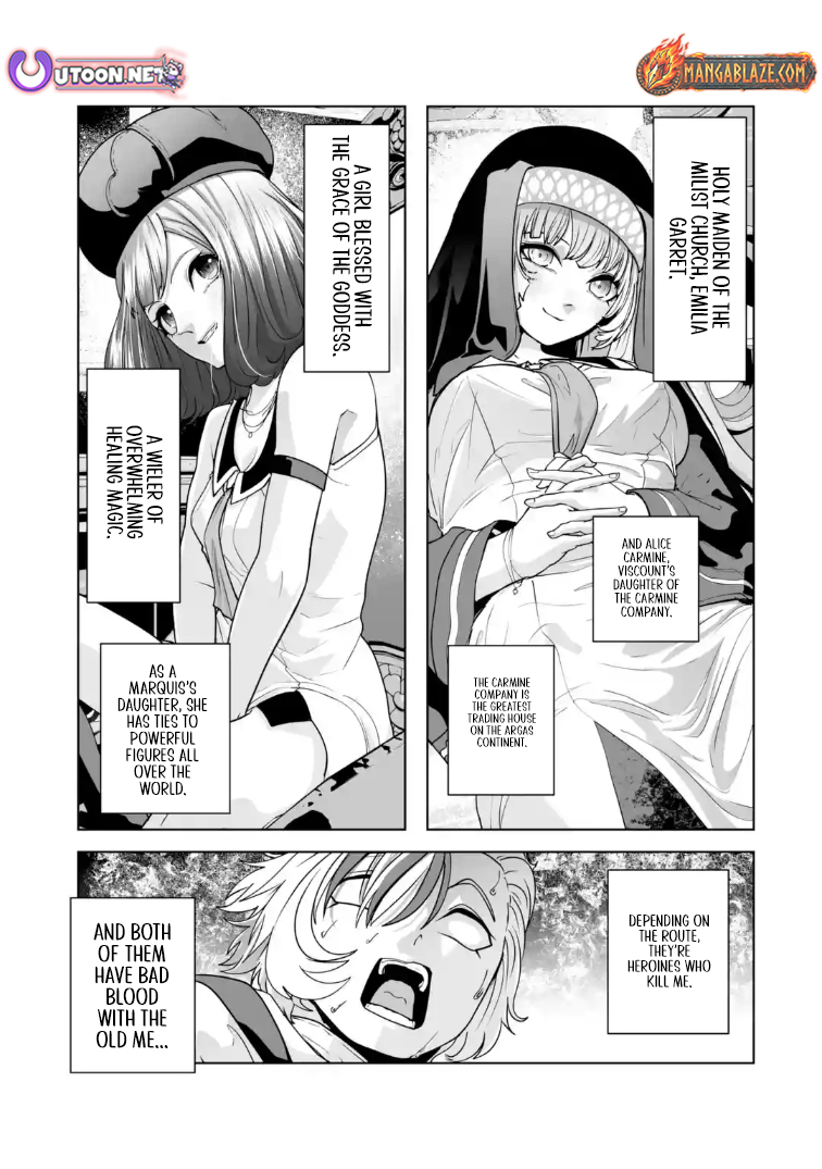 Akuyaku Kizoku ga Hirakinaotte Hametsu Furagu o Jitsuryoku de Hataki Otteitara, Itsunomanika Hirointachi Kara Eiyuushi Sareru you ni Natta ken Chapter 02.1 — Page 10