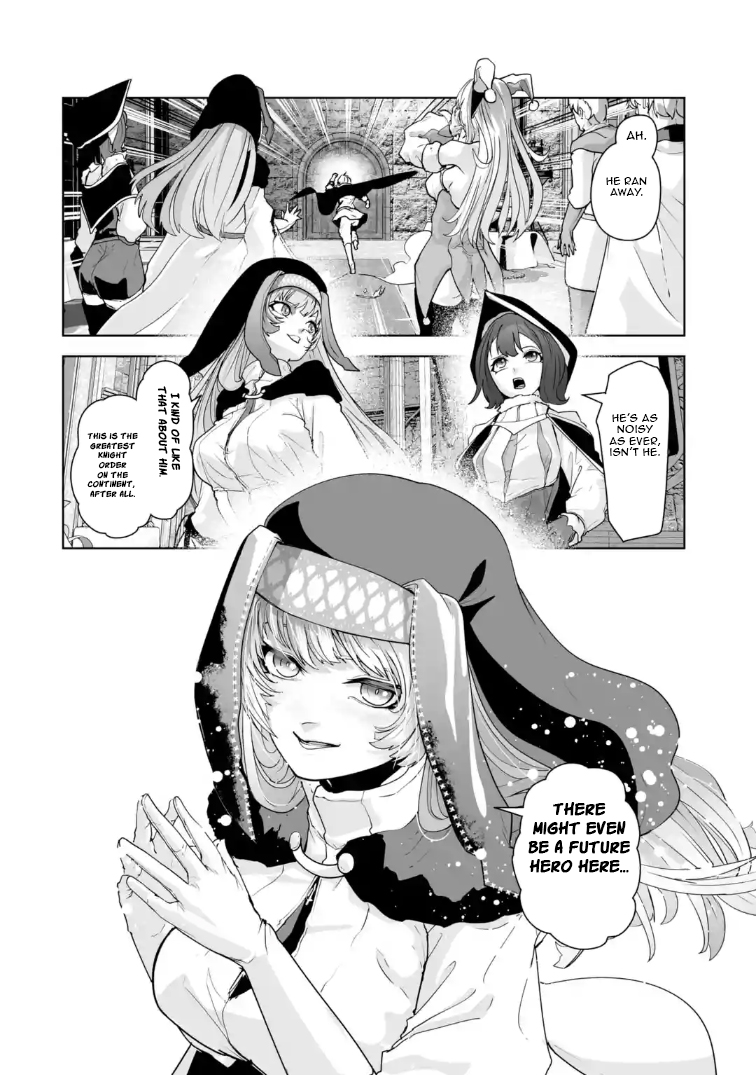 Akuyaku Kizoku ga Hirakinaotte Hametsu Furagu o Jitsuryoku de Hataki Otteitara, Itsunomanika Hirointachi Kara Eiyuushi Sareru you ni Natta ken Chapter 02.1 — Page 11