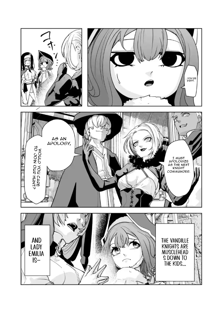 Akuyaku Kizoku ga Hirakinaotte Hametsu Furagu o Jitsuryoku de Hataki Otteitara, Itsunomanika Hirointachi Kara Eiyuushi Sareru you ni Natta ken Chapter 02.1 — Page 12