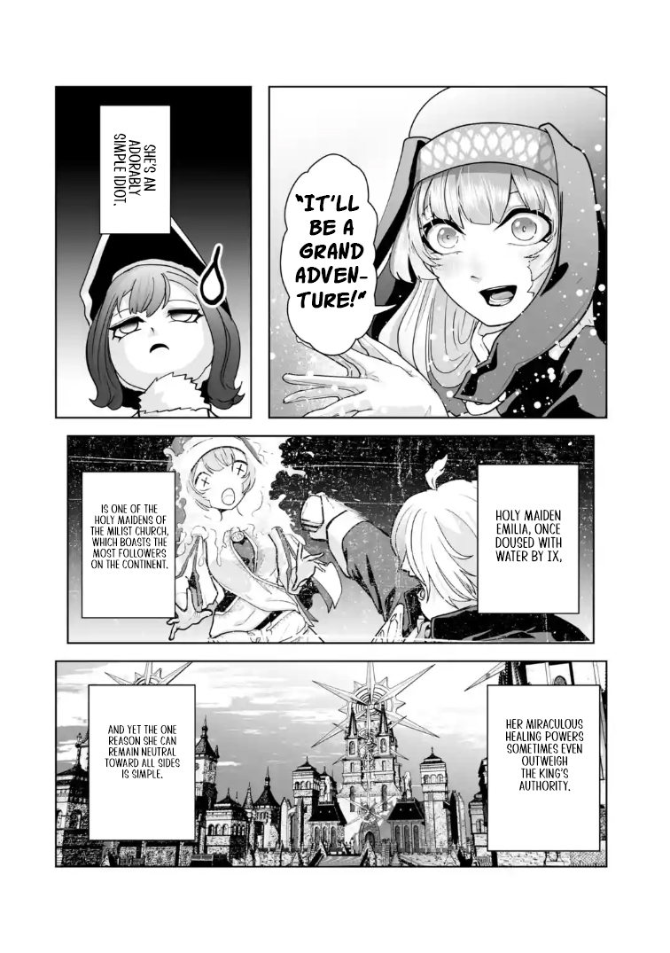 Akuyaku Kizoku ga Hirakinaotte Hametsu Furagu o Jitsuryoku de Hataki Otteitara, Itsunomanika Hirointachi Kara Eiyuushi Sareru you ni Natta ken Chapter 02.1 — Page 13