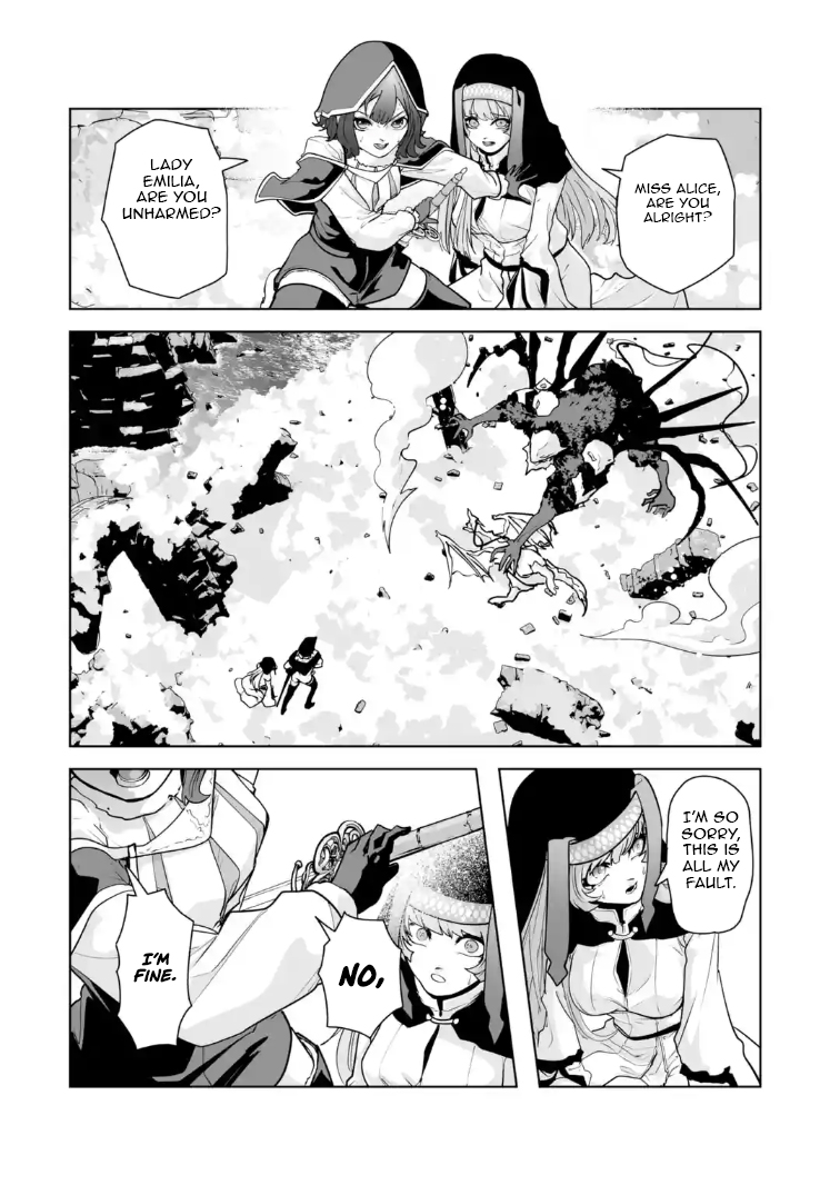 Akuyaku Kizoku ga Hirakinaotte Hametsu Furagu o Jitsuryoku de Hataki Otteitara, Itsunomanika Hirointachi Kara Eiyuushi Sareru you ni Natta ken Chapter 02.2 — Page 2