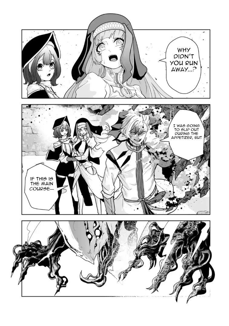 Akuyaku Kizoku ga Hirakinaotte Hametsu Furagu o Jitsuryoku de Hataki Otteitara, Itsunomanika Hirointachi Kara Eiyuushi Sareru you ni Natta ken Chapter 02.2 — Page 11