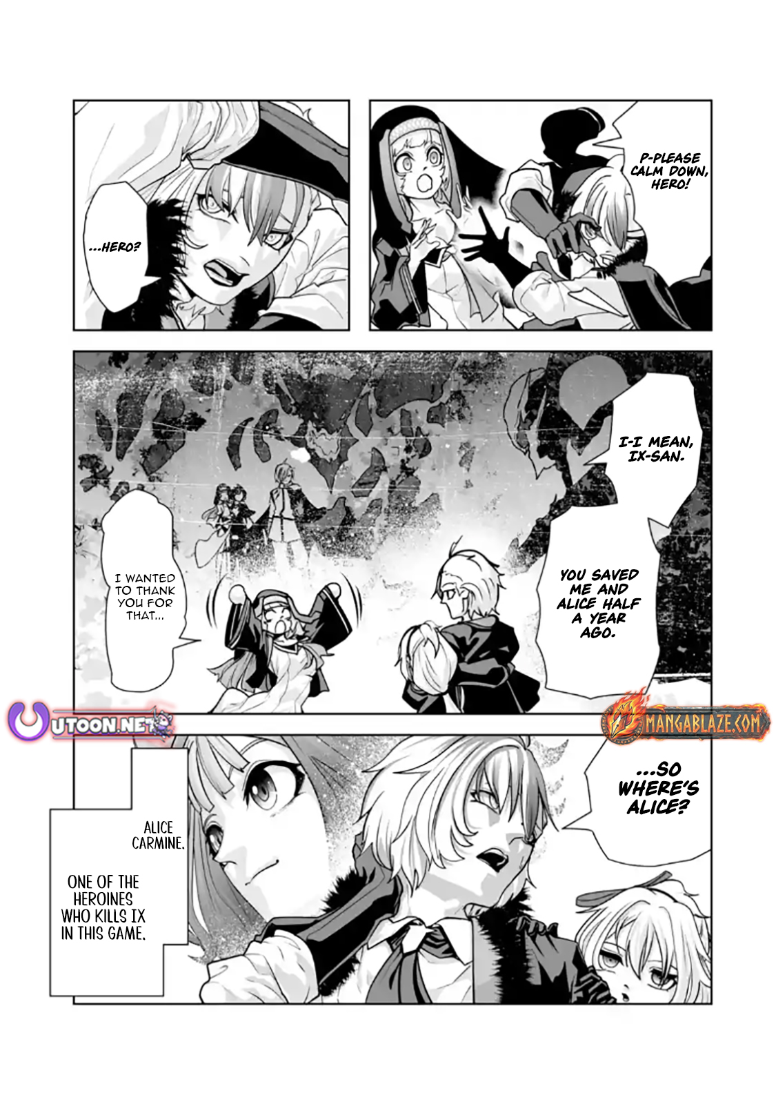 Akuyaku Kizoku ga Hirakinaotte Hametsu Furagu o Jitsuryoku de Hataki Otteitara, Itsunomanika Hirointachi Kara Eiyuushi Sareru you ni Natta ken Chapter 03.1 — Page 12