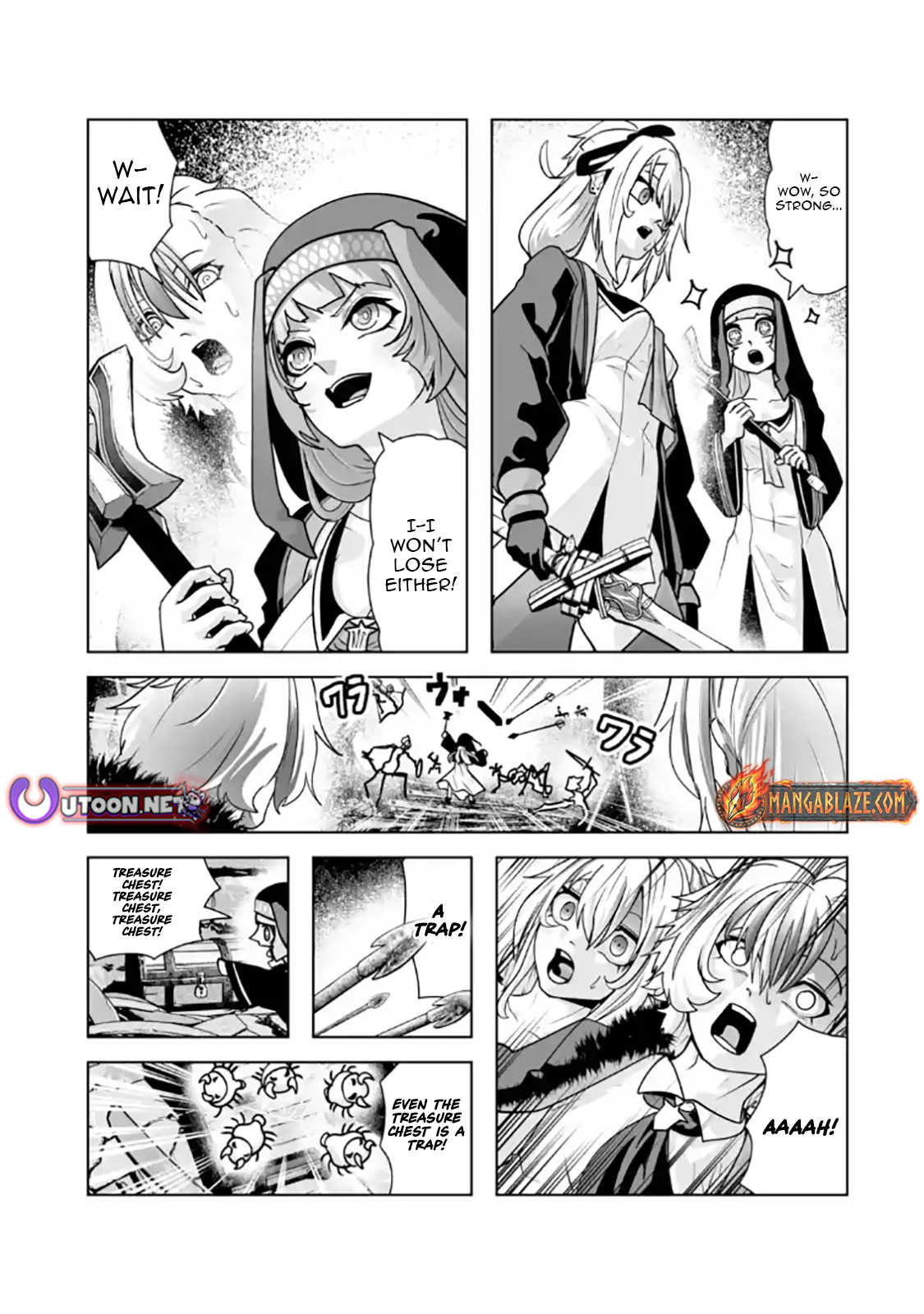 Akuyaku Kizoku ga Hirakinaotte Hametsu Furagu o Jitsuryoku de Hataki Otteitara, Itsunomanika Hirointachi Kara Eiyuushi Sareru you ni Natta ken Chapter 03.2 — Page 1