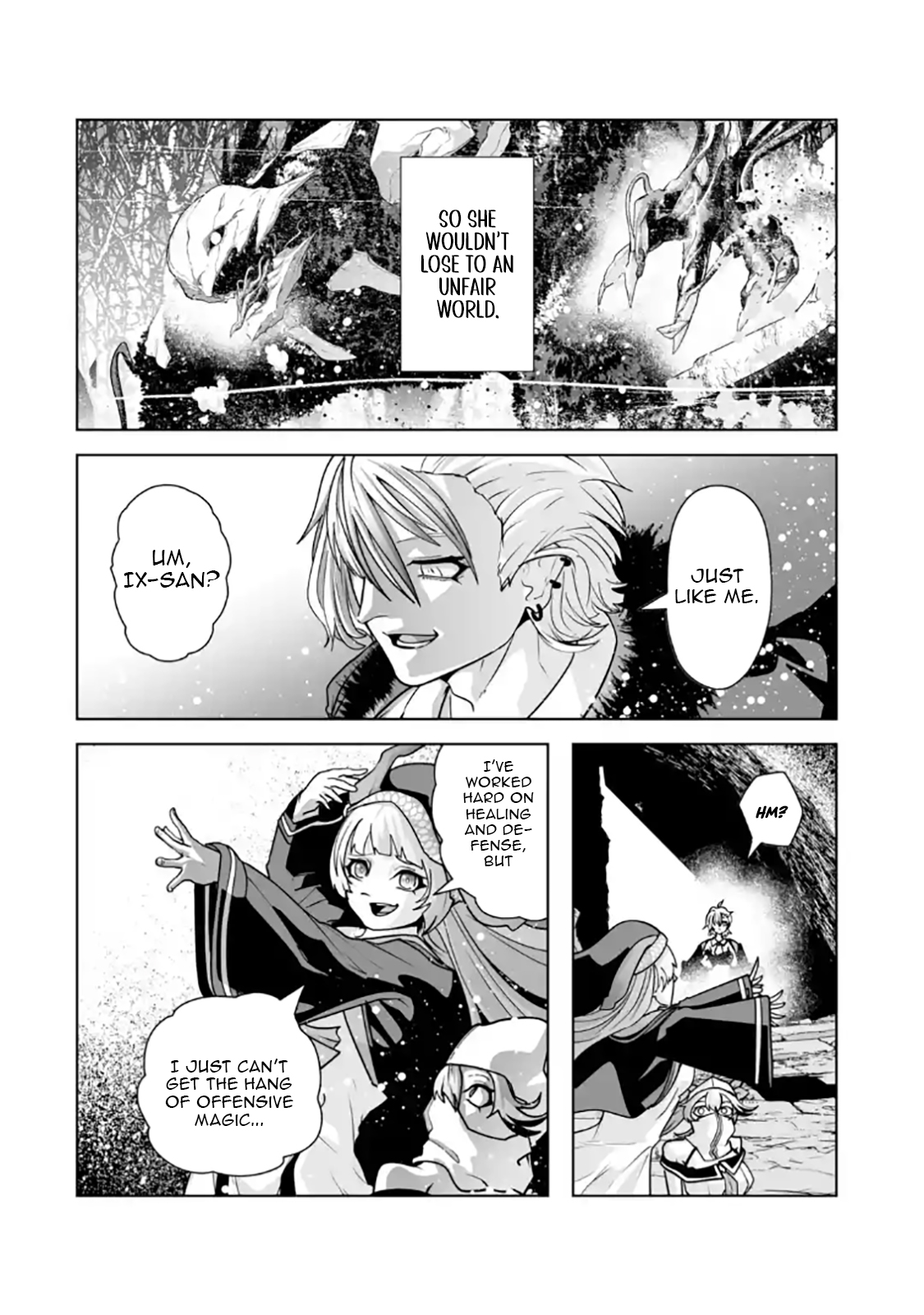 Akuyaku Kizoku ga Hirakinaotte Hametsu Furagu o Jitsuryoku de Hataki Otteitara, Itsunomanika Hirointachi Kara Eiyuushi Sareru you ni Natta ken Chapter 03.3 — Page 3