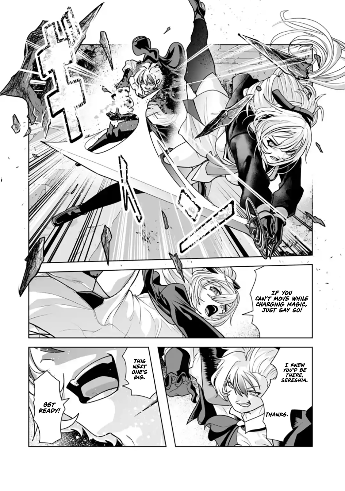 Akuyaku Kizoku ga Hirakinaotte Hametsu Furagu o Jitsuryoku de Hataki Otteitara, Itsunomanika Hirointachi Kara Eiyuushi Sareru you ni Natta ken Chapter 03.3 — Page 5
