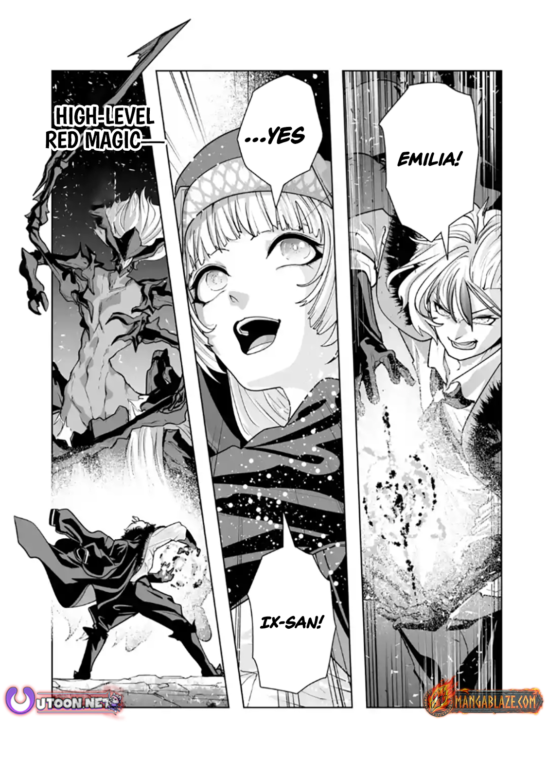 Akuyaku Kizoku ga Hirakinaotte Hametsu Furagu o Jitsuryoku de Hataki Otteitara, Itsunomanika Hirointachi Kara Eiyuushi Sareru you ni Natta ken Chapter 03.3 — Page 6