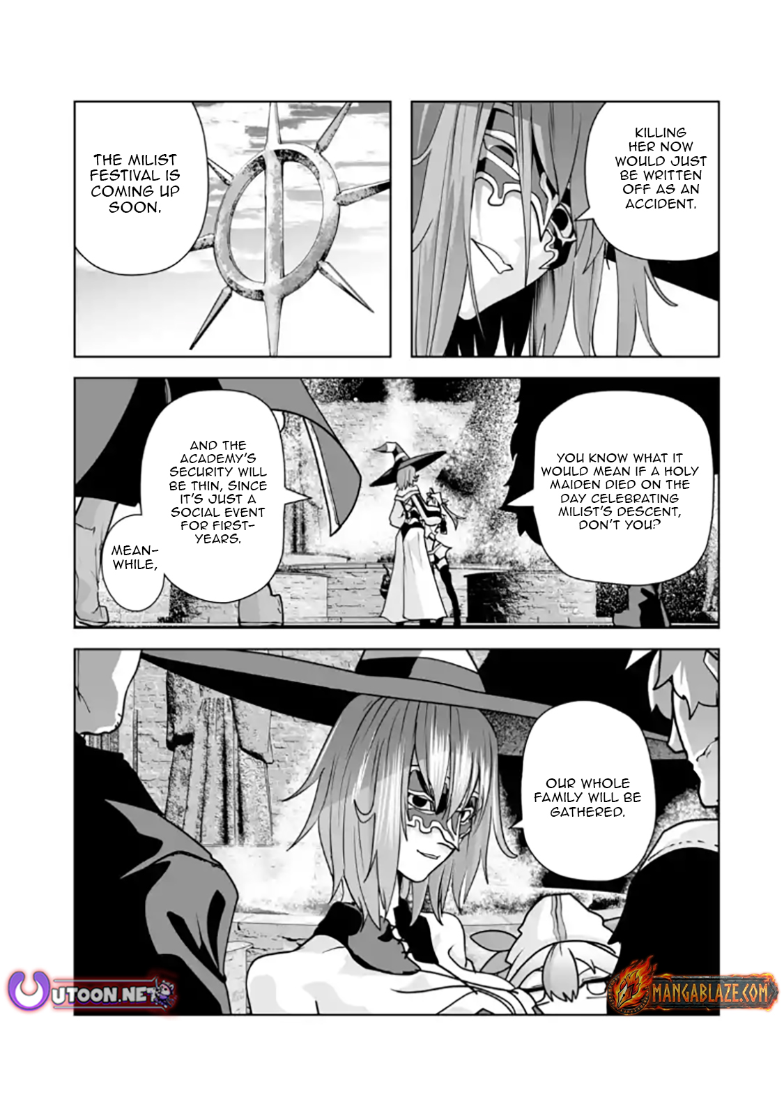 Akuyaku Kizoku ga Hirakinaotte Hametsu Furagu o Jitsuryoku de Hataki Otteitara, Itsunomanika Hirointachi Kara Eiyuushi Sareru you ni Natta ken Chapter 03.4 — Page 1