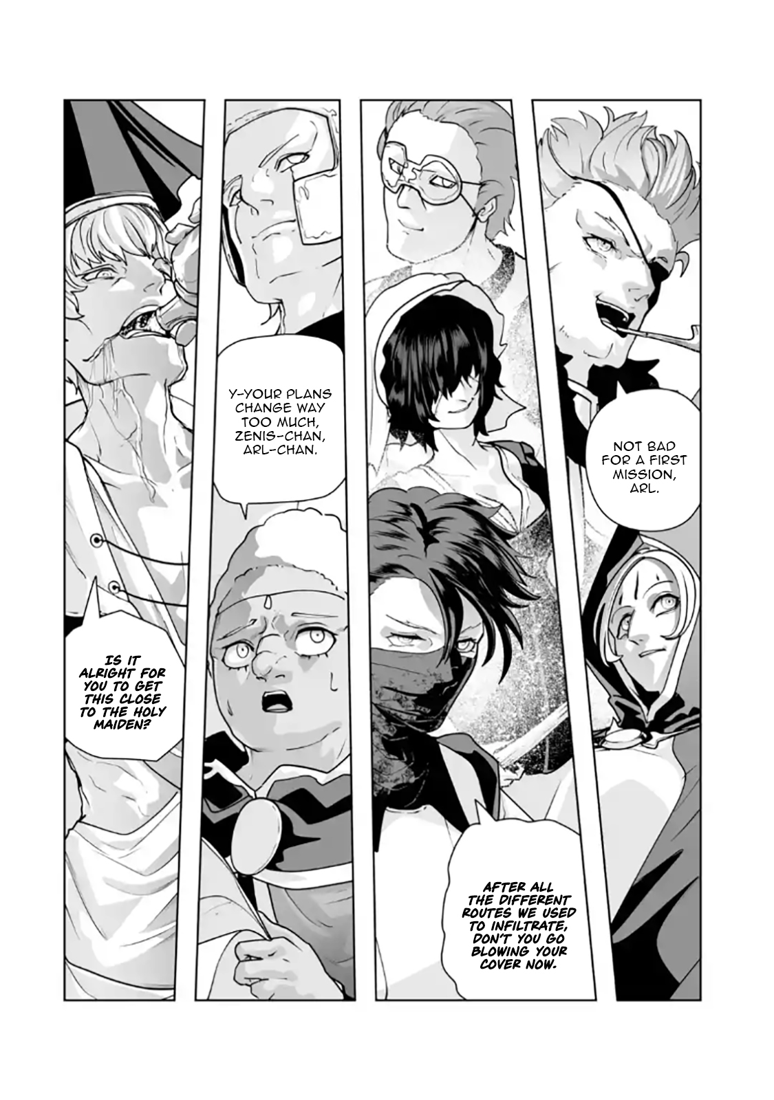 Akuyaku Kizoku ga Hirakinaotte Hametsu Furagu o Jitsuryoku de Hataki Otteitara, Itsunomanika Hirointachi Kara Eiyuushi Sareru you ni Natta ken Chapter 03.4 — Page 5