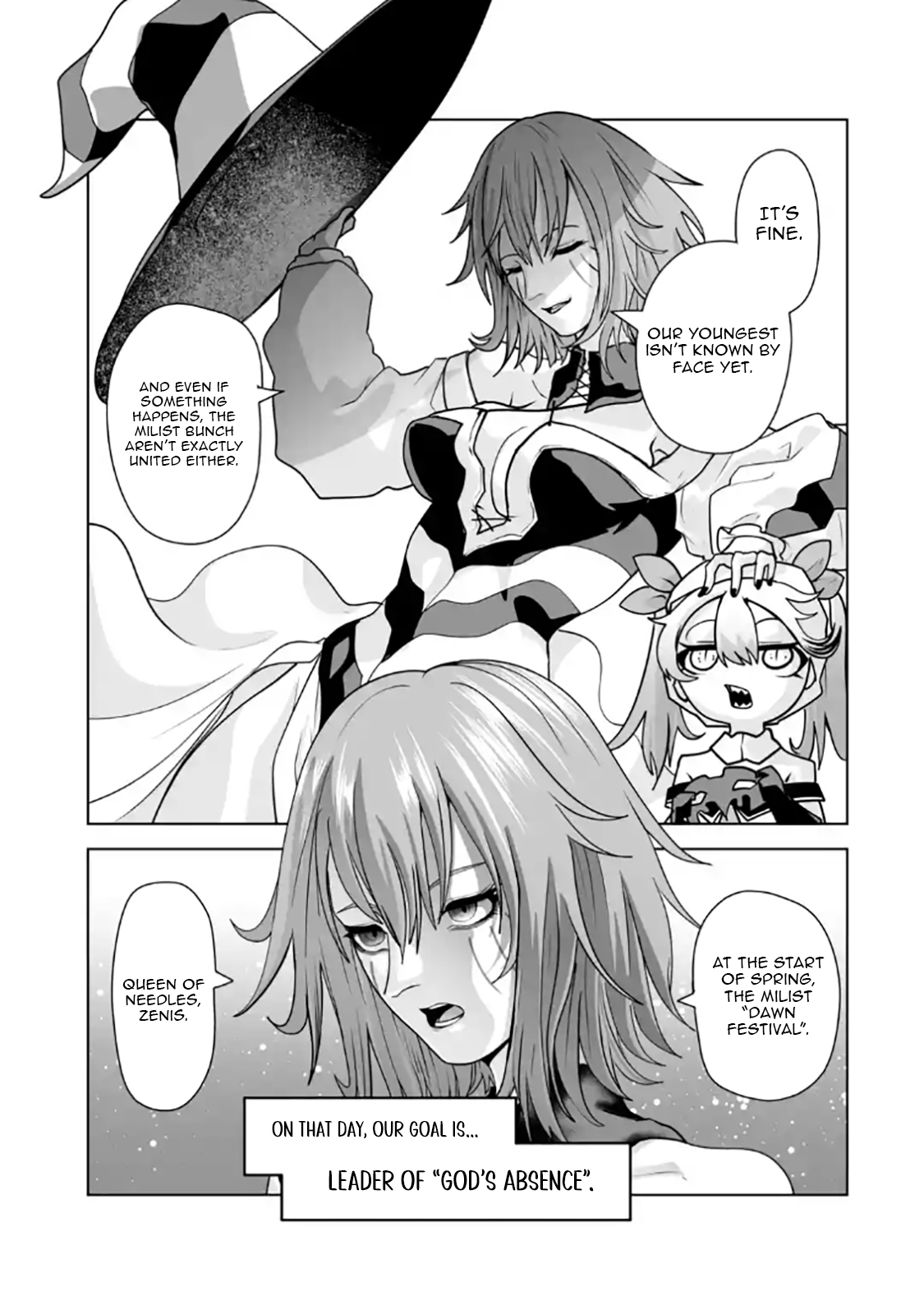 Akuyaku Kizoku ga Hirakinaotte Hametsu Furagu o Jitsuryoku de Hataki Otteitara, Itsunomanika Hirointachi Kara Eiyuushi Sareru you ni Natta ken Chapter 03.4 — Page 6