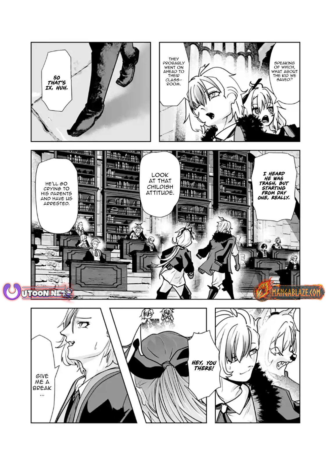 Akuyaku Kizoku ga Hirakinaotte Hametsu Furagu o Jitsuryoku de Hataki Otteitara, Itsunomanika Hirointachi Kara Eiyuushi Sareru you ni Natta ken Chapter 03.4 — Page 10