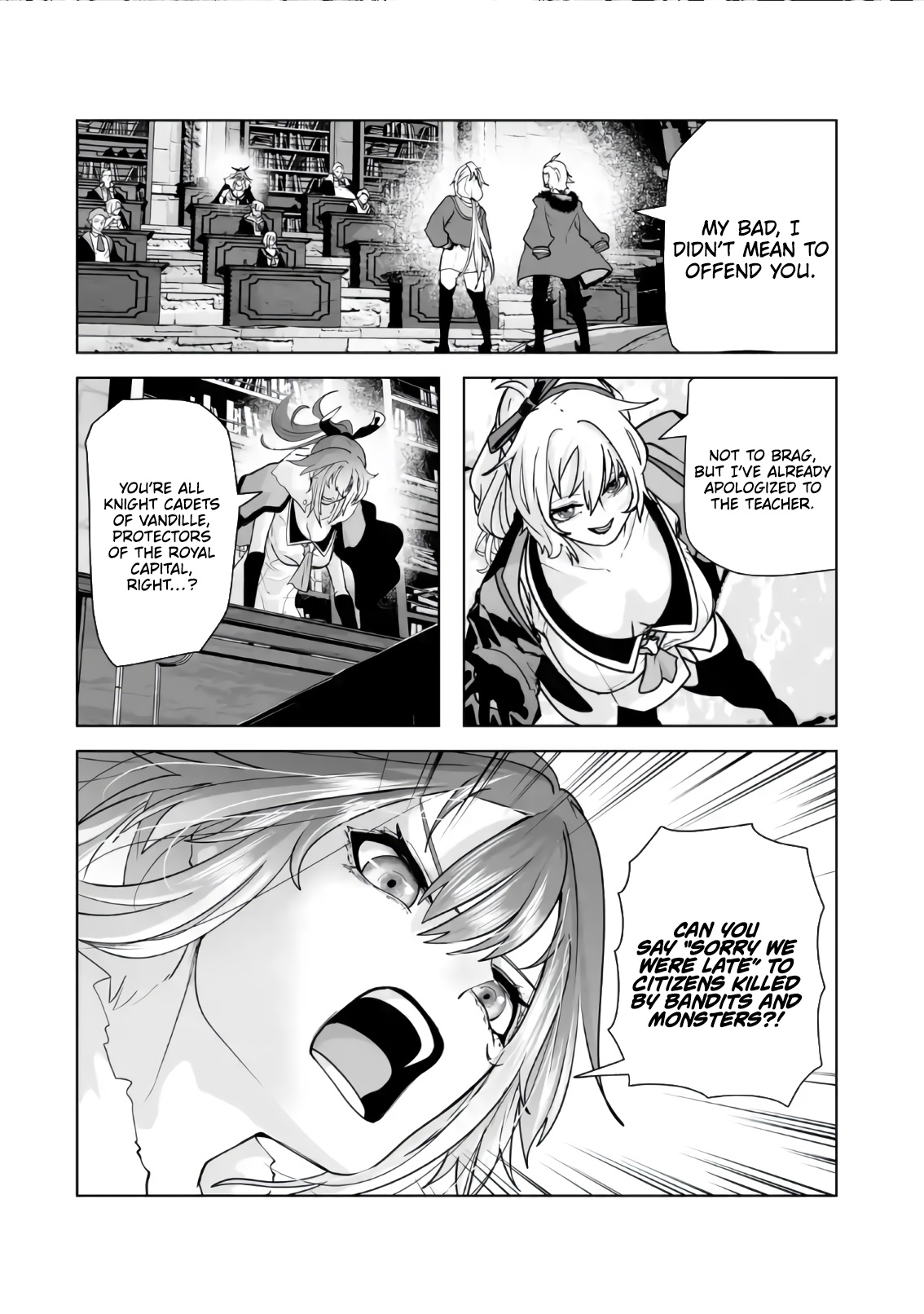Akuyaku Kizoku ga Hirakinaotte Hametsu Furagu o Jitsuryoku de Hataki Otteitara, Itsunomanika Hirointachi Kara Eiyuushi Sareru you ni Natta ken Chapter 04 — Page 4