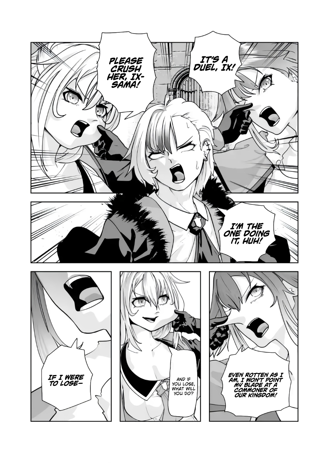 Akuyaku Kizoku ga Hirakinaotte Hametsu Furagu o Jitsuryoku de Hataki Otteitara, Itsunomanika Hirointachi Kara Eiyuushi Sareru you ni Natta ken Chapter 04 — Page 9