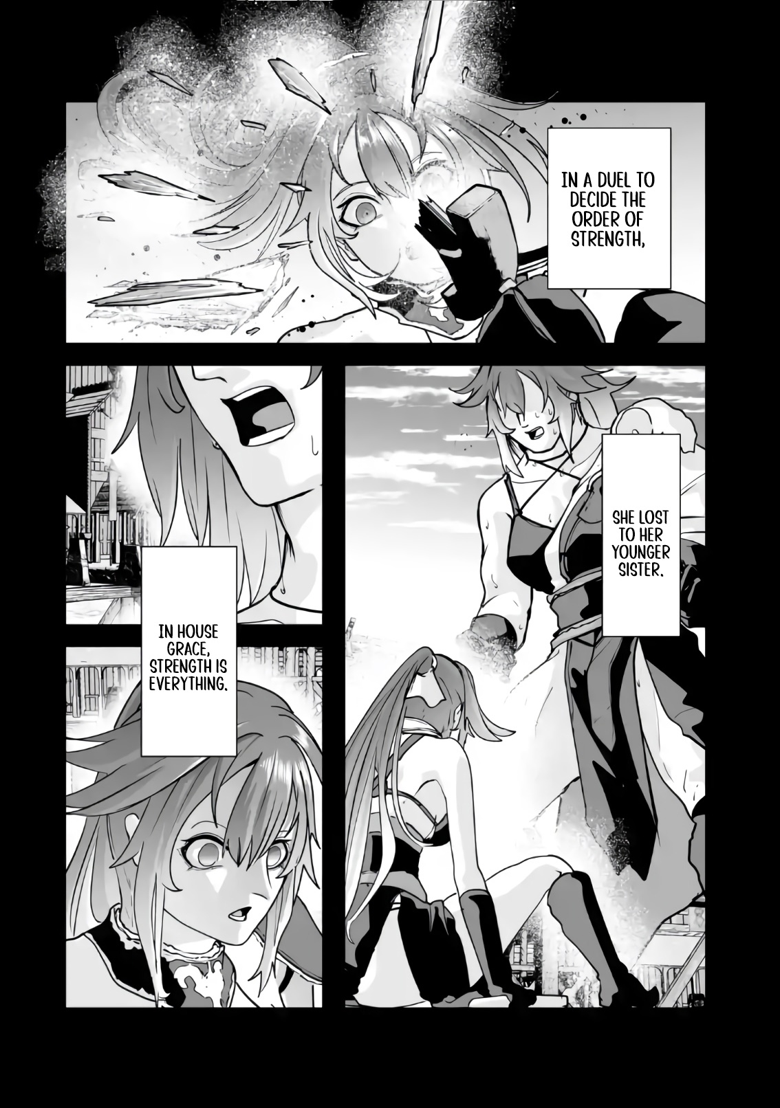 Akuyaku Kizoku ga Hirakinaotte Hametsu Furagu o Jitsuryoku de Hataki Otteitara, Itsunomanika Hirointachi Kara Eiyuushi Sareru you ni Natta ken Chapter 04 — Page 12