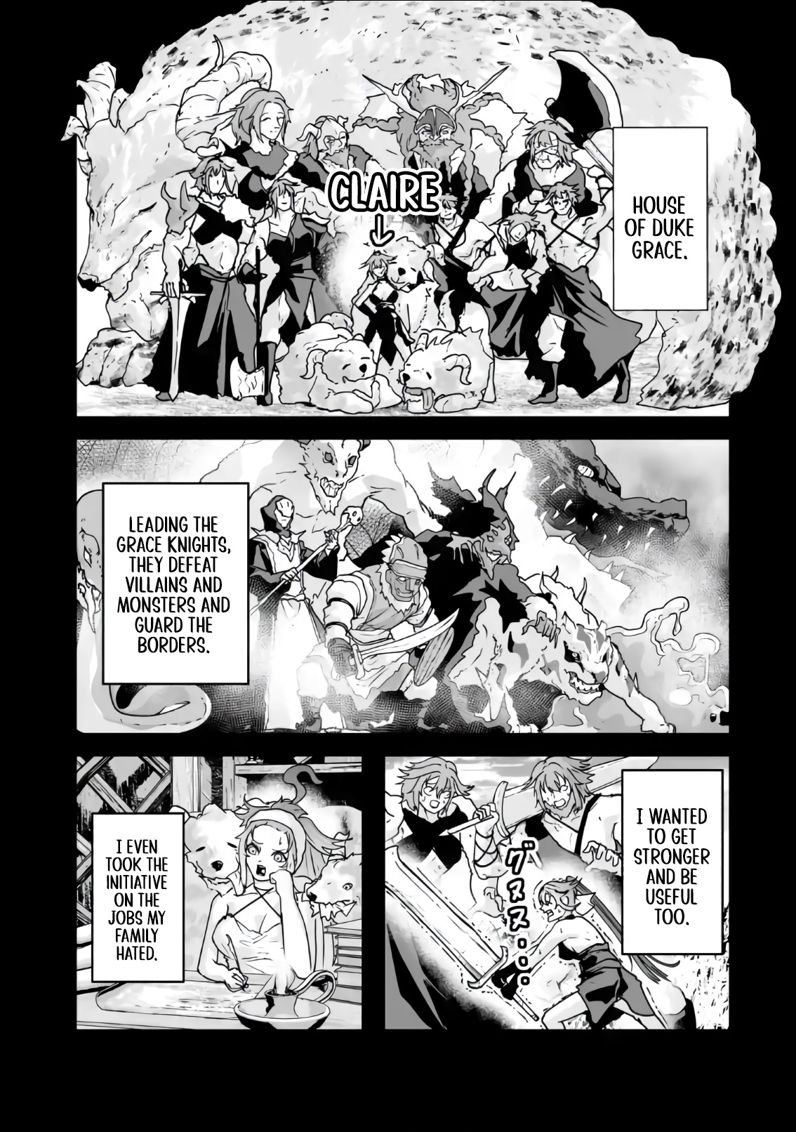 Akuyaku Kizoku ga Hirakinaotte Hametsu Furagu o Jitsuryoku de Hataki Otteitara, Itsunomanika Hirointachi Kara Eiyuushi Sareru you ni Natta ken Chapter 04 — Page 13