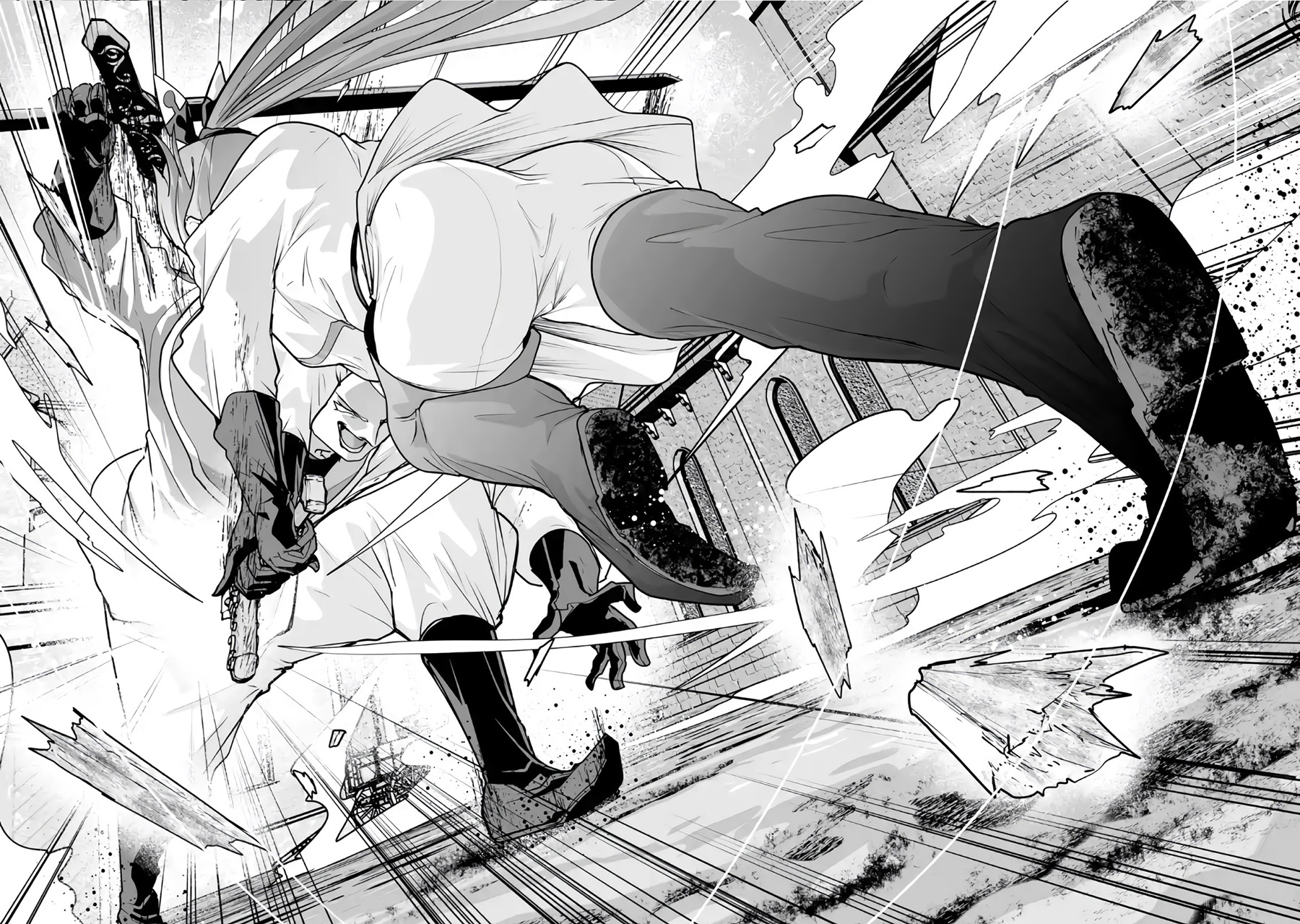 Akuyaku Kizoku ga Hirakinaotte Hametsu Furagu o Jitsuryoku de Hataki Otteitara, Itsunomanika Hirointachi Kara Eiyuushi Sareru you ni Natta ken Chapter 04 — Page 34