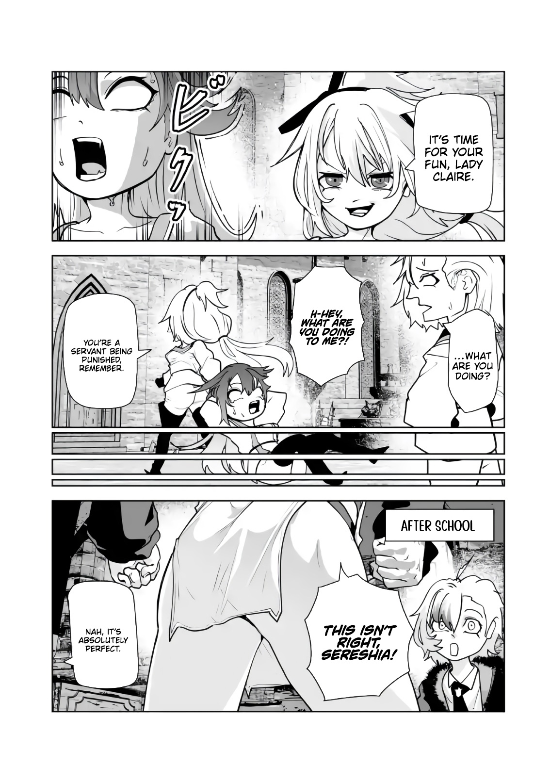 Akuyaku Kizoku ga Hirakinaotte Hametsu Furagu o Jitsuryoku de Hataki Otteitara, Itsunomanika Hirointachi Kara Eiyuushi Sareru you ni Natta ken Chapter 04 — Page 42