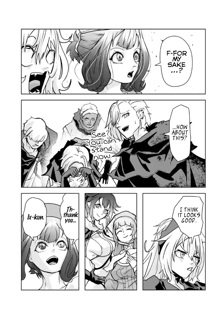 Akuyaku Kizoku ga Hirakinaotte Hametsu Furagu o Jitsuryoku de Hataki Otteitara, Itsunomanika Hirointachi Kara Eiyuushi Sareru you ni Natta ken Chapter 5.4 — Page 2