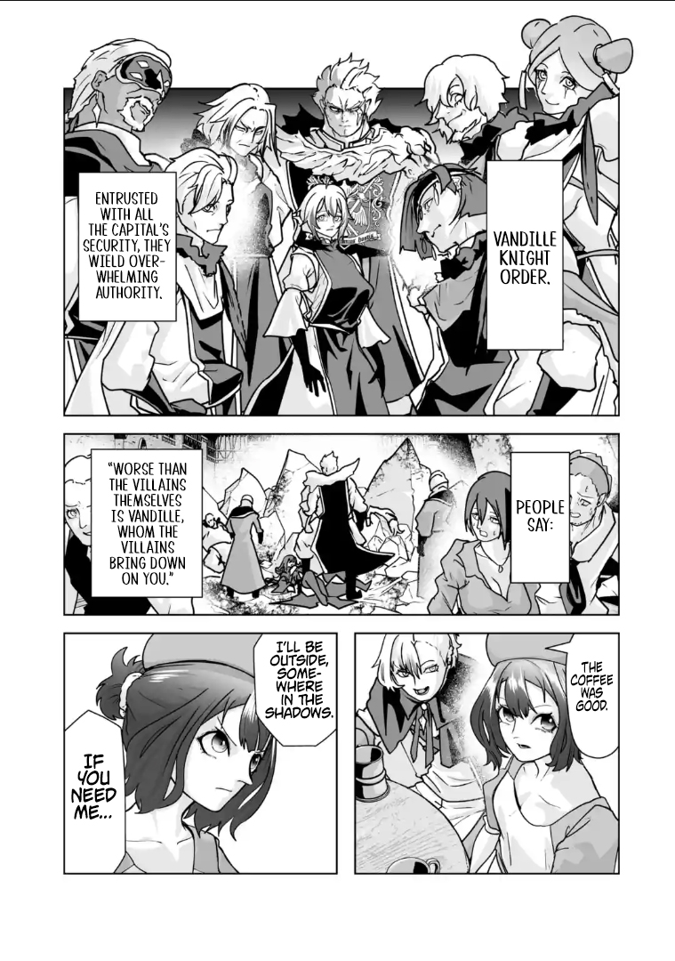 Akuyaku Kizoku ga Hirakinaotte Hametsu Furagu o Jitsuryoku de Hataki Otteitara, Itsunomanika Hirointachi Kara Eiyuushi Sareru you ni Natta ken Chapter 5 — Page 13