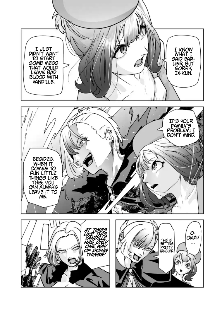 Akuyaku Kizoku ga Hirakinaotte Hametsu Furagu o Jitsuryoku de Hataki Otteitara, Itsunomanika Hirointachi Kara Eiyuushi Sareru you ni Natta ken Chapter 5 — Page 27