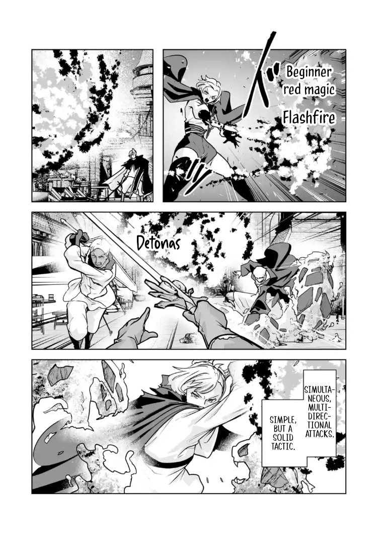 Akuyaku Kizoku ga Hirakinaotte Hametsu Furagu o Jitsuryoku de Hataki Otteitara, Itsunomanika Hirointachi Kara Eiyuushi Sareru you ni Natta ken Chapter 5 — Page 34