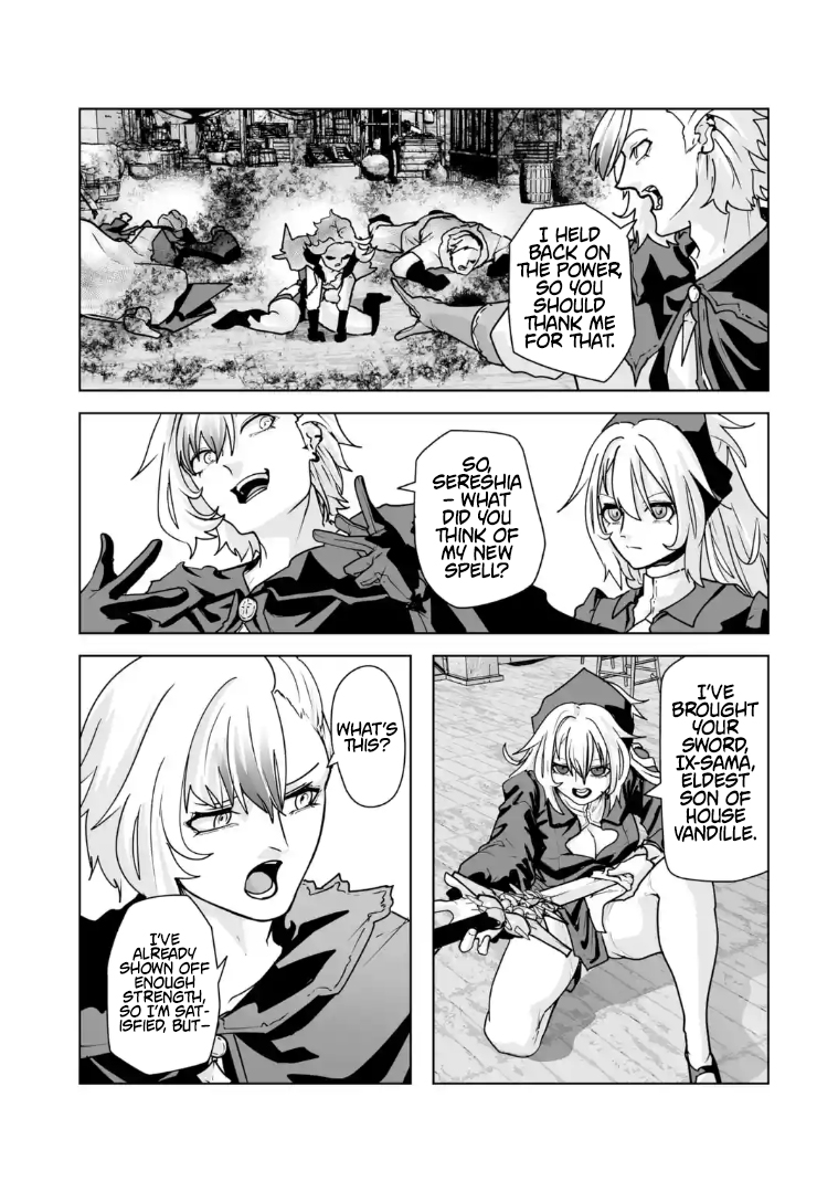 Akuyaku Kizoku ga Hirakinaotte Hametsu Furagu o Jitsuryoku de Hataki Otteitara, Itsunomanika Hirointachi Kara Eiyuushi Sareru you ni Natta ken Chapter 5 — Page 47